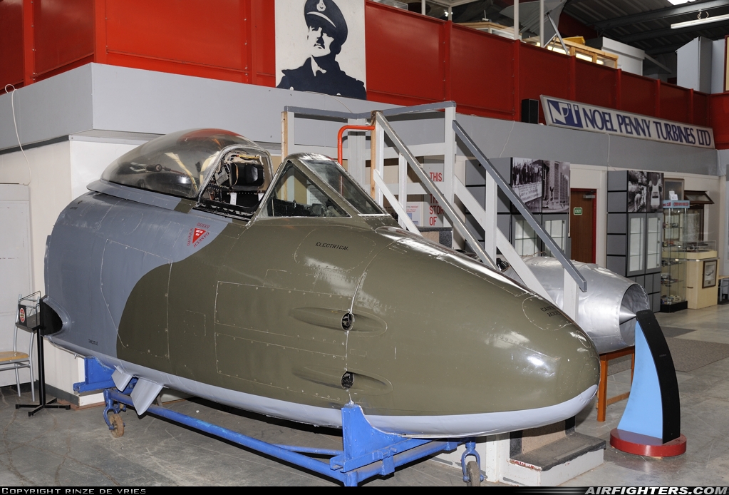UK - Air Force Gloster Meteor F.8 VZ477 at Coventry - Baginton (CVT / EGBE), UK