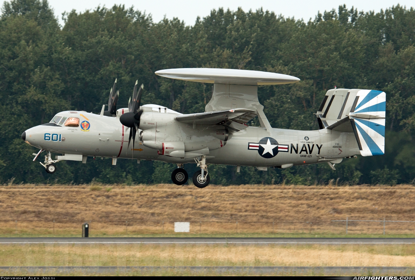USA - Navy Grumman E-2D Advanced Hawkeye 168596 at Portland - Int. (PDX / KPDX), USA
