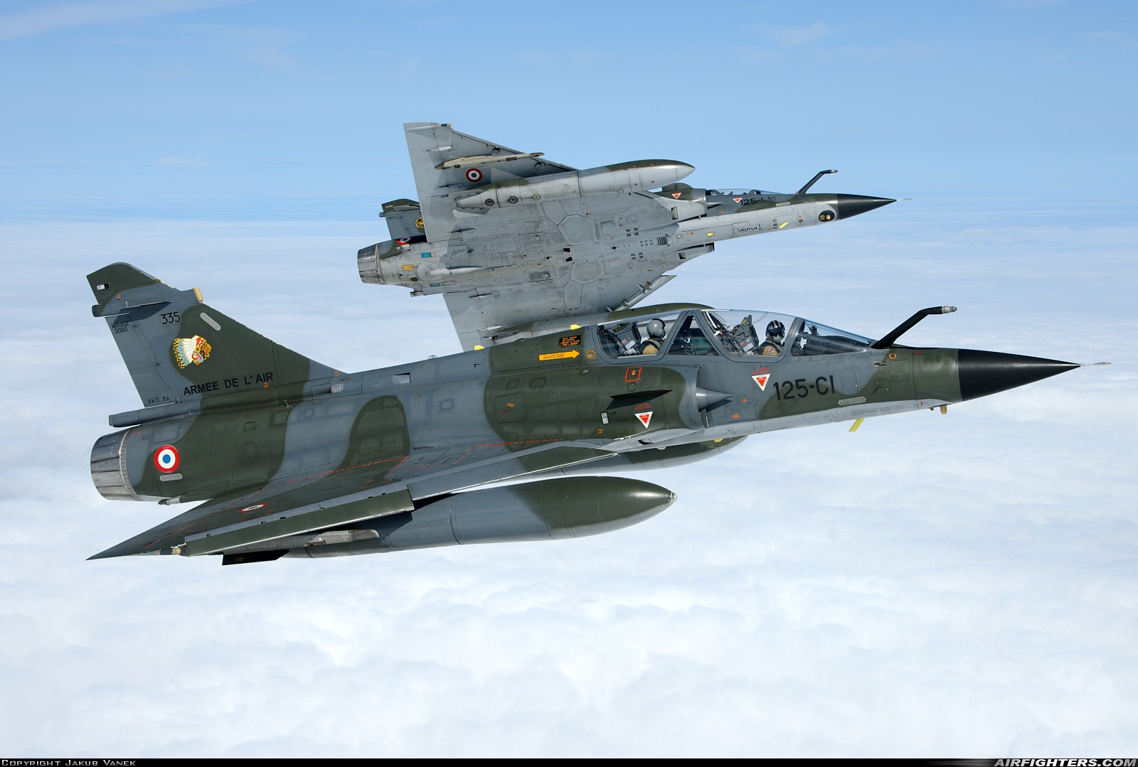 France - Air Force Dassault Mirage 2000N 335 at In Flight, UK