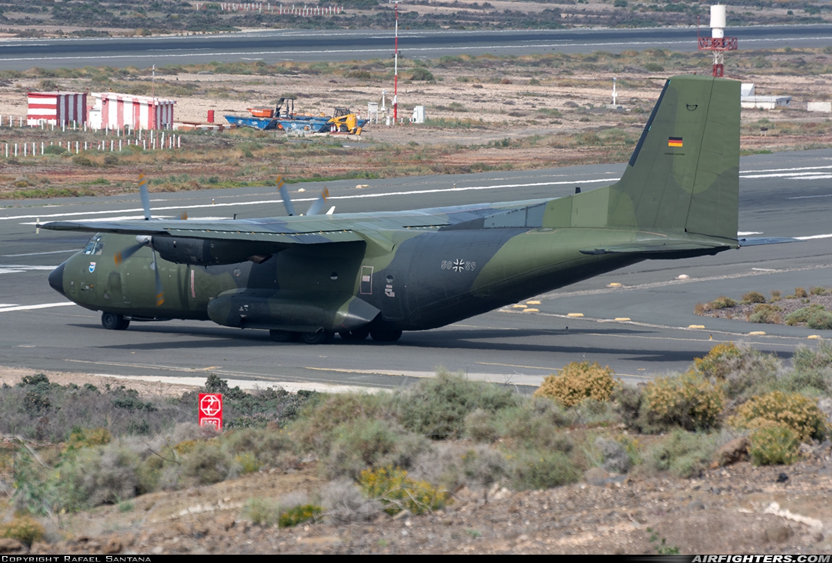 Germany - Air Force Transport Allianz C-160D 50+59 at Gran Canaria (- Las Palmas / Gando) (LPA / GCLP), Spain