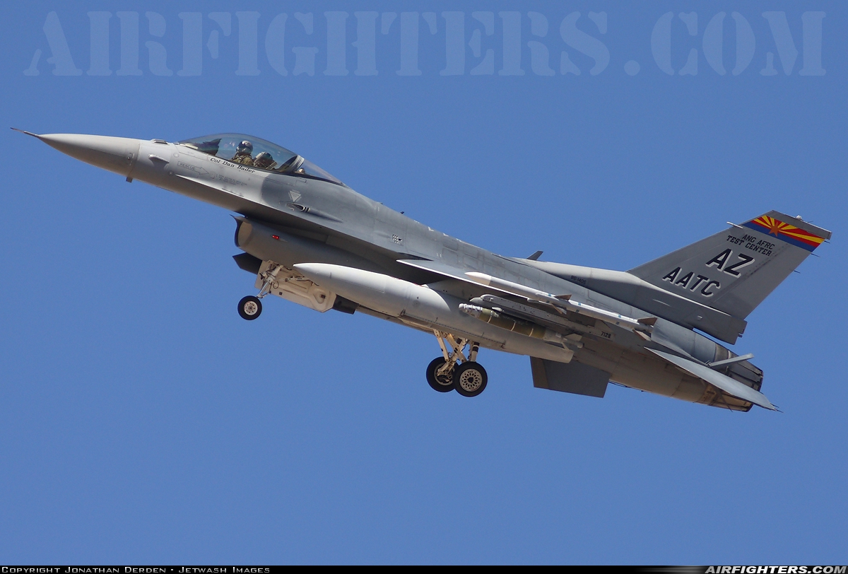 USA - Air Force General Dynamics F-16C Fighting Falcon 85-1405 at Tucson - Int. (TUS / KTUS), USA