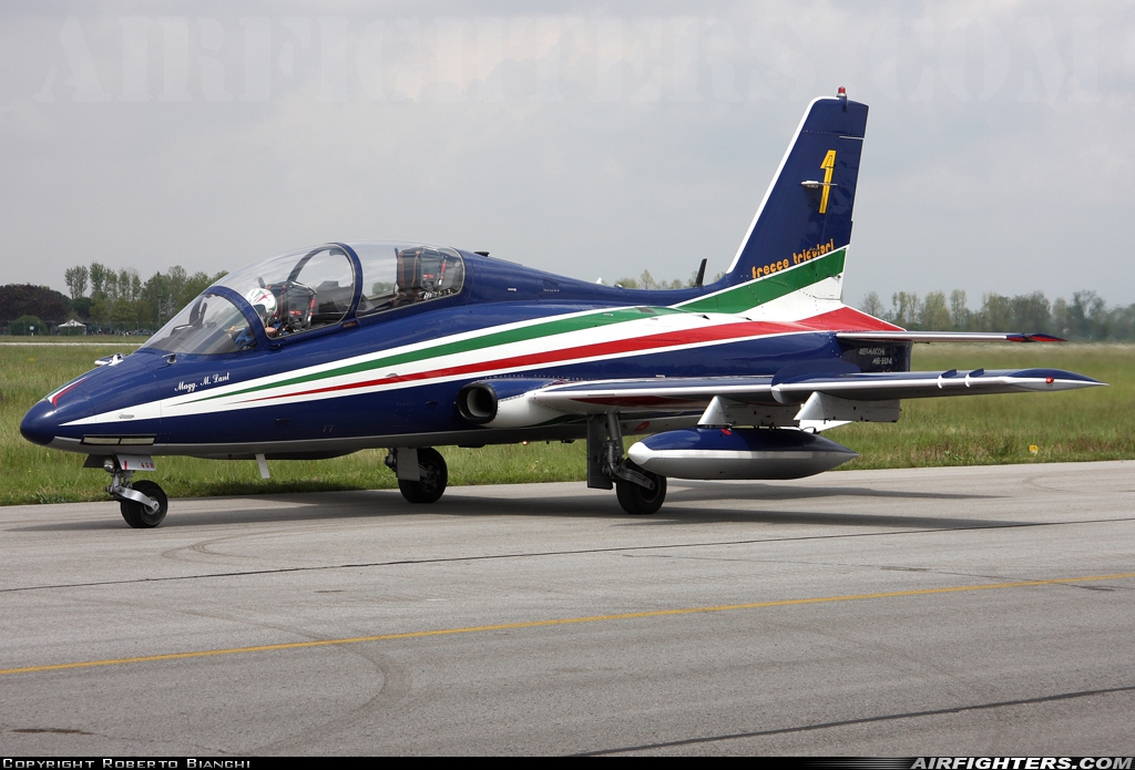 Italy - Air Force Aermacchi MB-339PAN MM54480 at Rivolto (LIPI), Italy