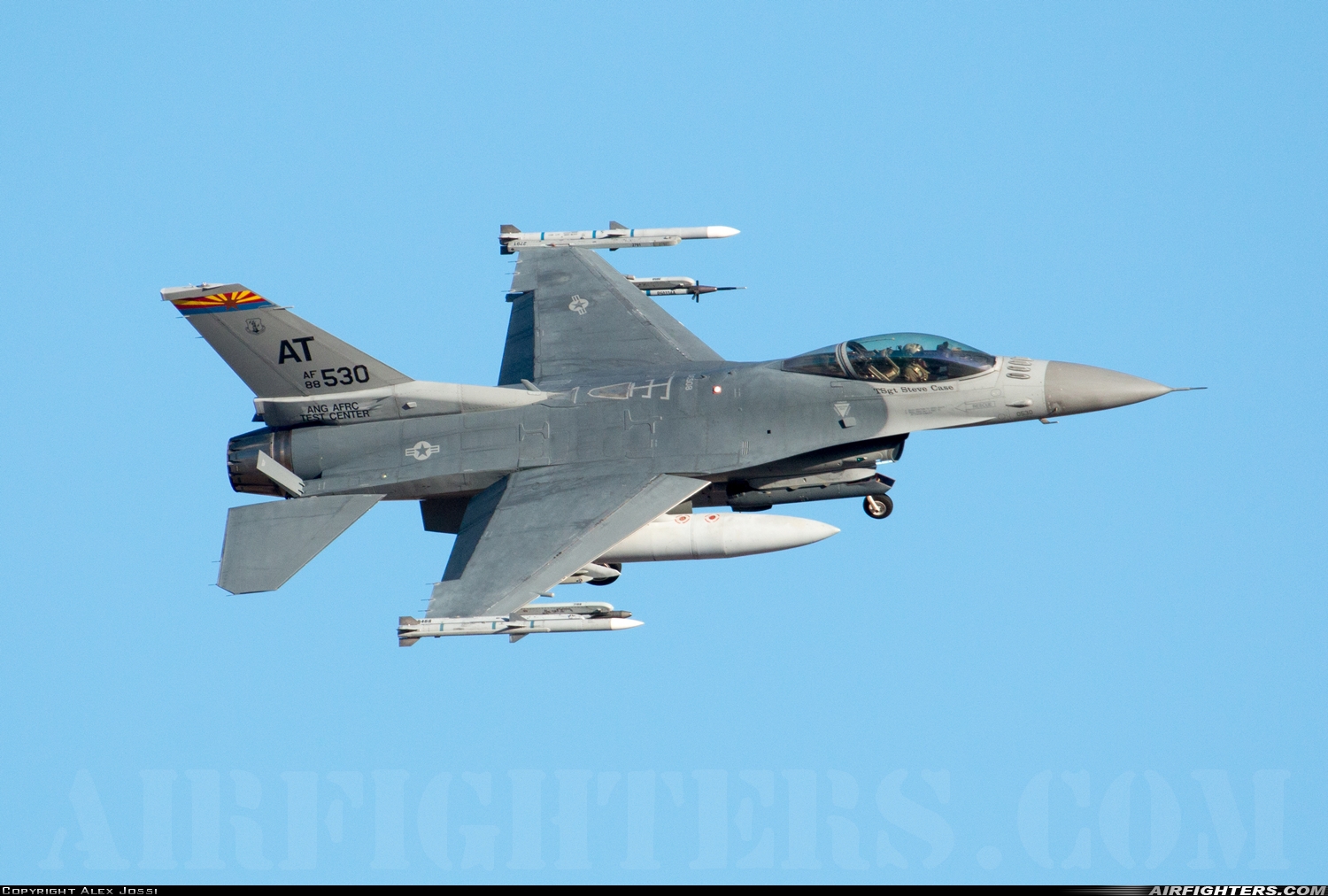 USA - Air Force General Dynamics F-16C Fighting Falcon 88-0530 at Las Vegas - Nellis AFB (LSV / KLSV), USA