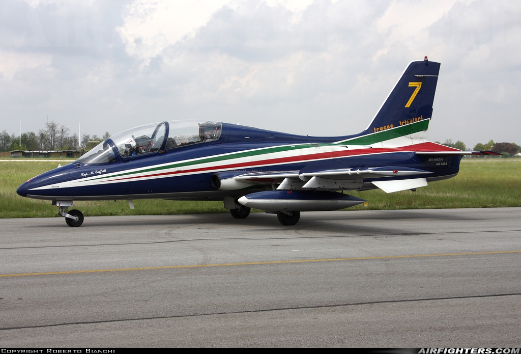 Italy - Air Force Aermacchi MB-339PAN MM54536 at Rivolto (LIPI), Italy