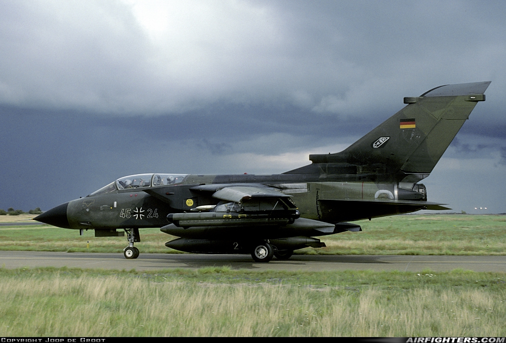 Germany - Air Force Panavia Tornado IDS 45+24 at Karup (KRP / EKKA), Denmark