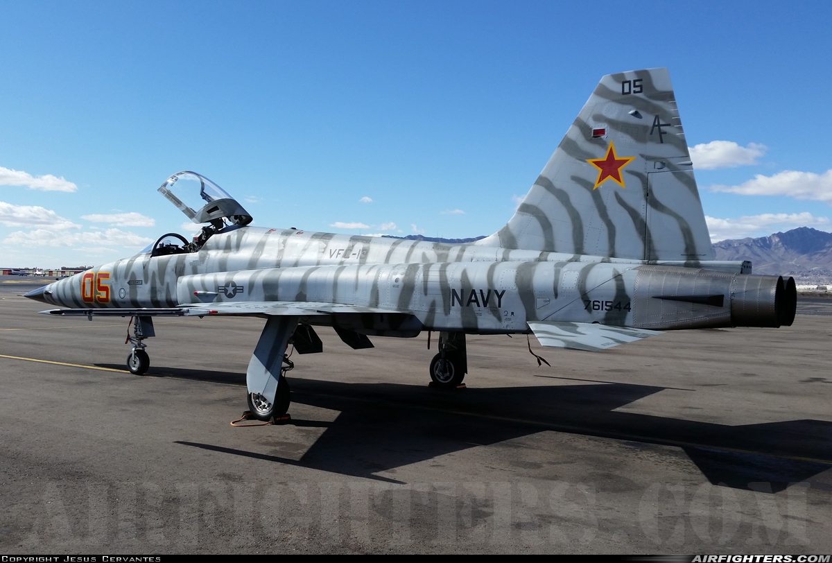 USA - Navy Northrop F-5N Tiger II 761544 at El Paso - Int. (ELP / KELP), USA