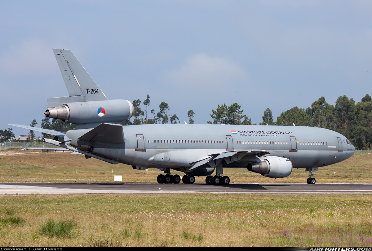 Netherlands - Air Force McDonnell Douglas KDC-10-30CF T-264 at Oporto (- Francisco sa Carneiro) (OPO / LPPR), Portugal