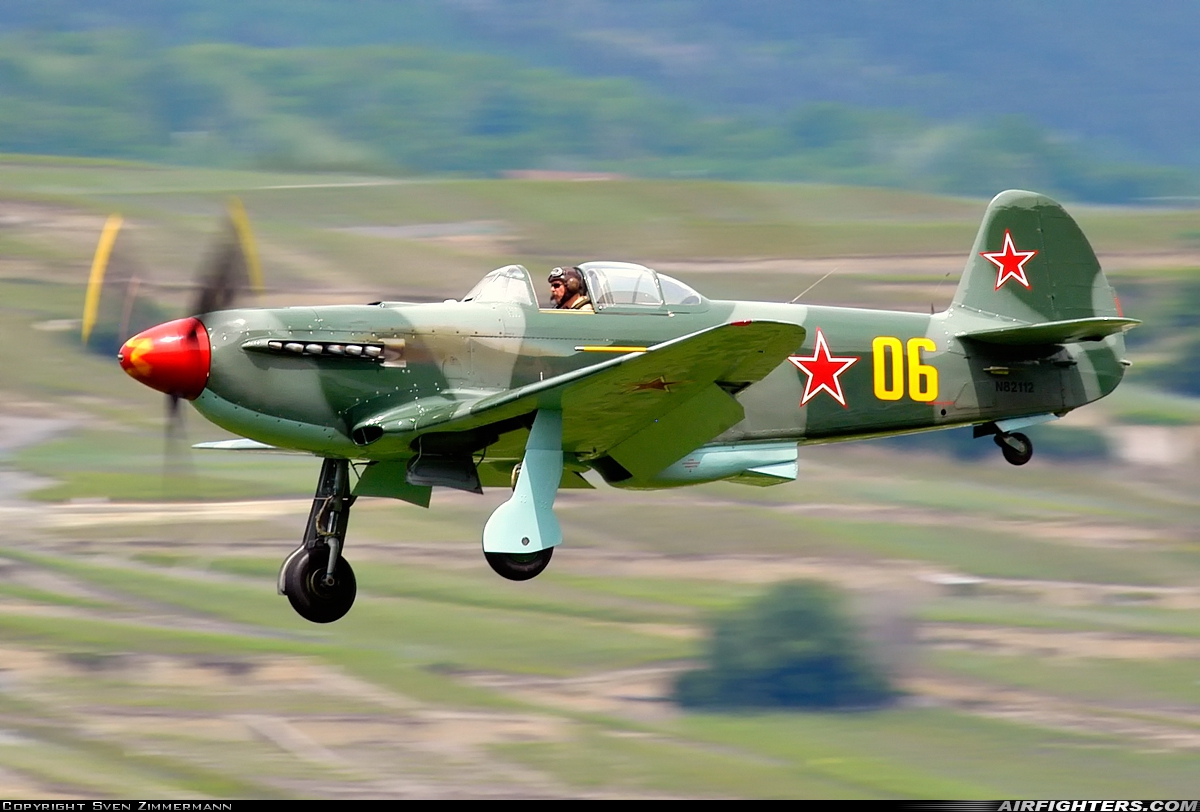 Private - Flying Fighter Association Yakovlev Yak-9UM N82112 at Sion (- Sitten) (SIR / LSGS / LSMS), Switzerland