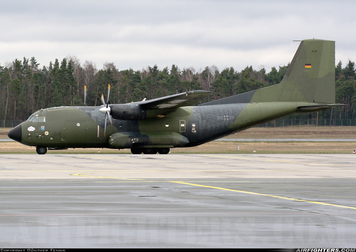 Germany - Air Force Transport Allianz C-160D 50+78 at Nuremberg (NUE / EDDN), Germany