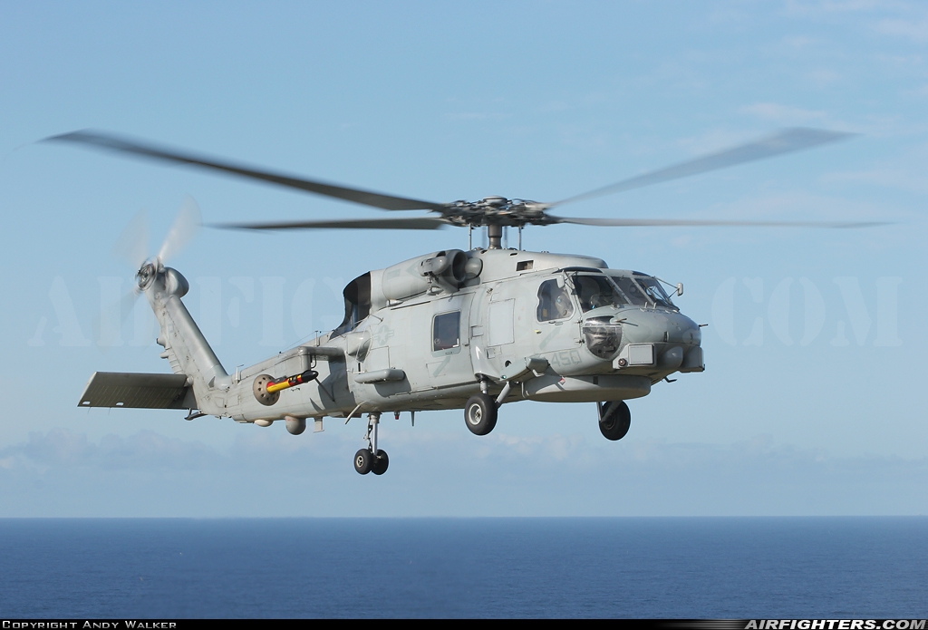 USA - Navy Sikorsky SH-60B Seahawk (S-70B-1) 162132 at Cape Wrath Range (EGQC), UK