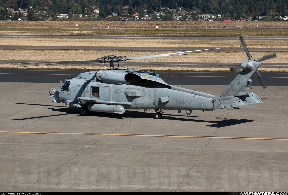 USA - Navy Sikorsky MH-60R Strikehawk (S-70B) 166586 at Portland - Int. (PDX / KPDX), USA