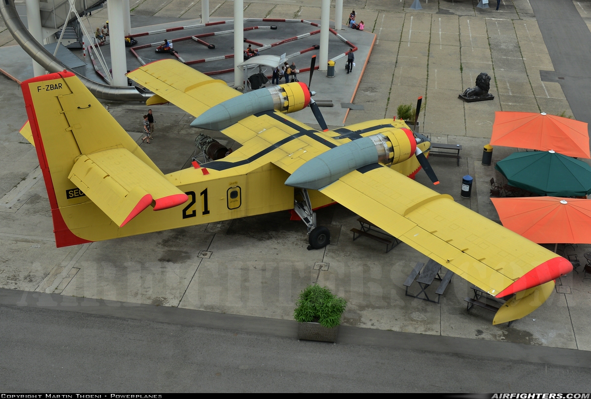France - Securite Civile Canadair CL-215-1A10 F-ZBAR at Off-Airport - Speyer, Germany