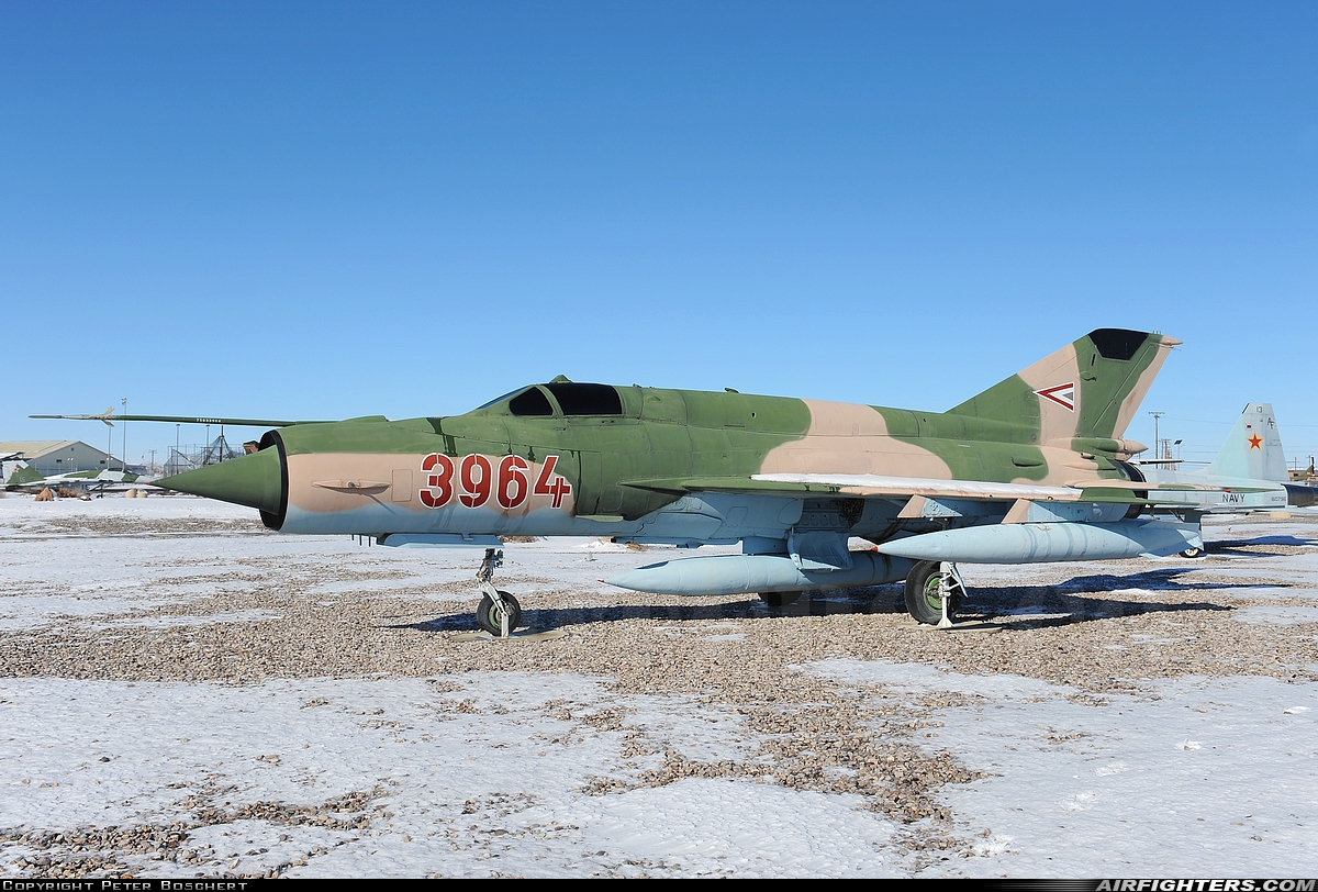 Hungary - Air Force Mikoyan-Gurevich MiG-21bis LASUR 3964 at Fallon - Fallon NAS (NFL / KNFL), USA