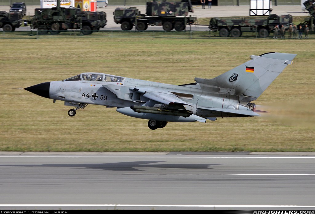Germany - Air Force Panavia Tornado IDS 44+69 at Rostock - Laage (RLG / ETNL), Germany