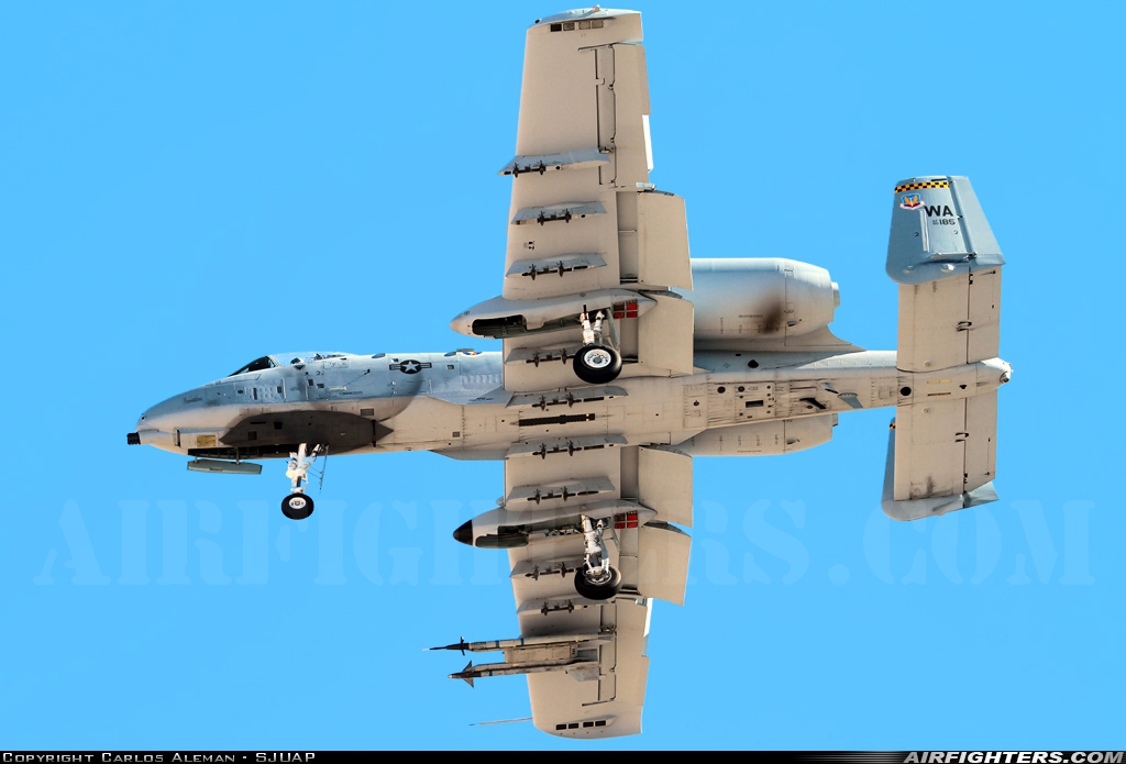 USA - Air Force Fairchild A-10C Thunderbolt II 80-0185 at Las Vegas - Nellis AFB (LSV / KLSV), USA
