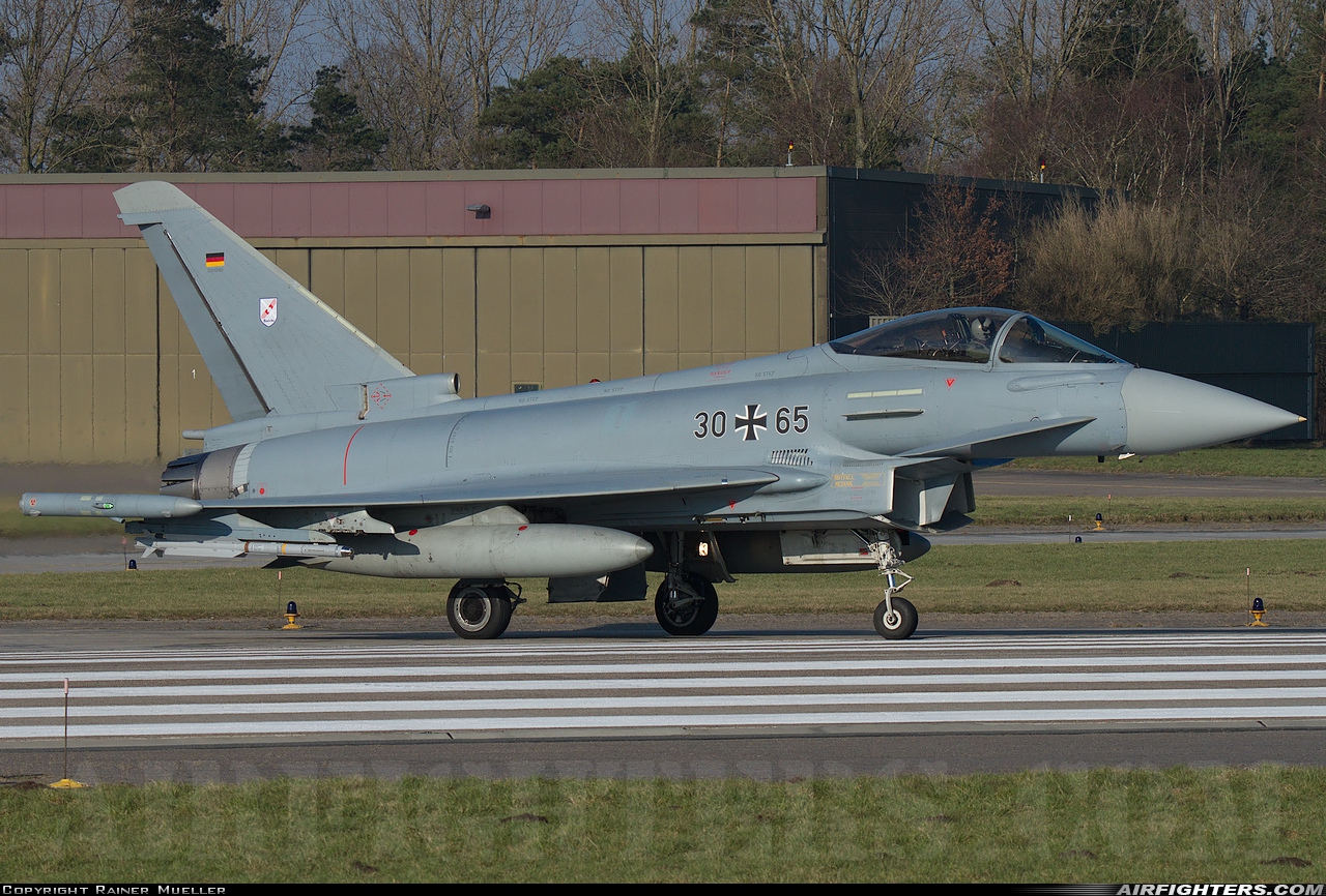 Germany - Air Force Eurofighter EF-2000 Typhoon S 30+65 at Wittmundhafen (Wittmund) (ETNT), Germany