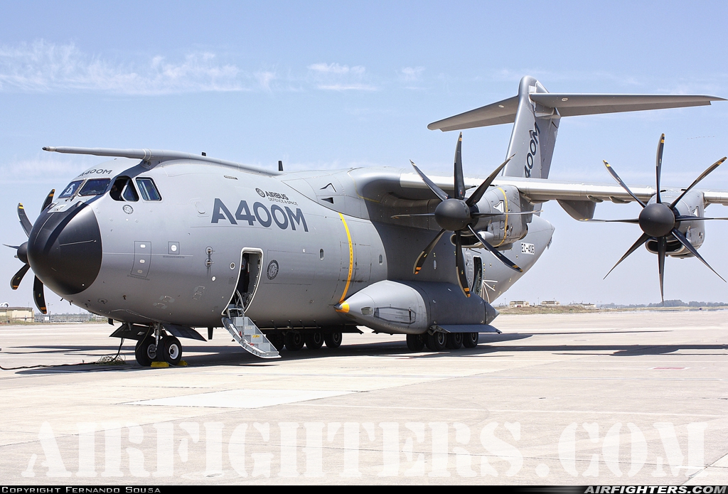 Company Owned - Airbus Airbus A400M Grizzly EC-406 at Seville - Moron de la Frontera (OZP / LEMO), Spain