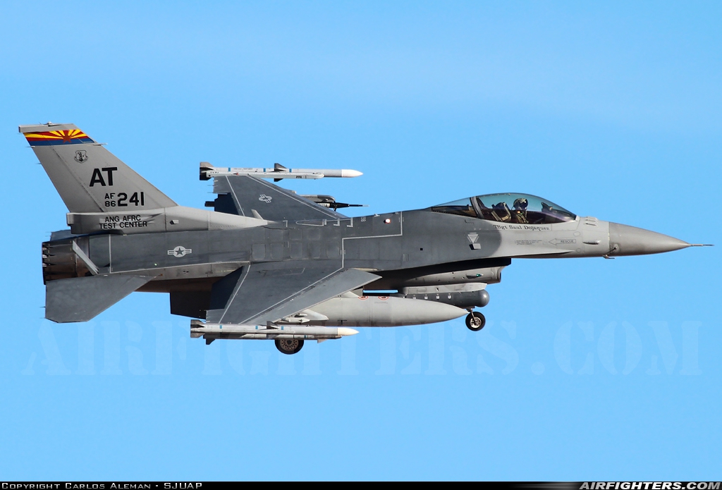 USA - Air Force General Dynamics F-16C Fighting Falcon 86-0241 at Las Vegas - Nellis AFB (LSV / KLSV), USA