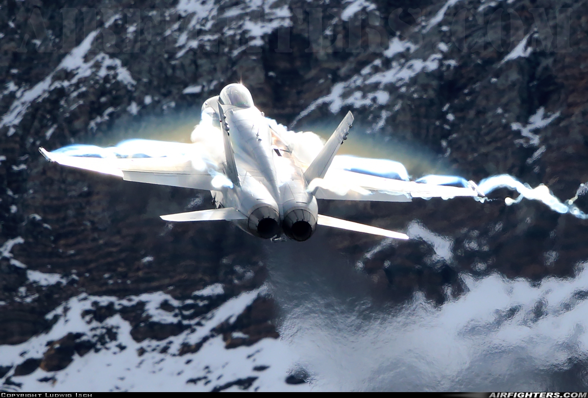 Switzerland - Air Force McDonnell Douglas F/A-18C Hornet J-5003 at Off-Airport - Axalp, Switzerland