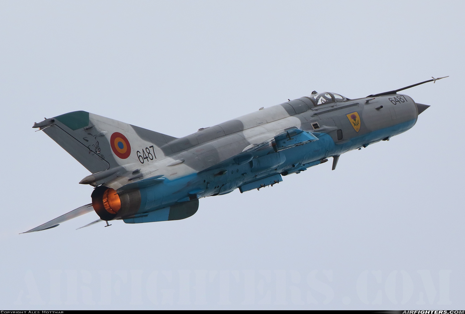 Romania - Air Force Mikoyan-Gurevich MiG-21MF-75 Lancer C 6487 at Radom - Sadkow (EPRA), Poland