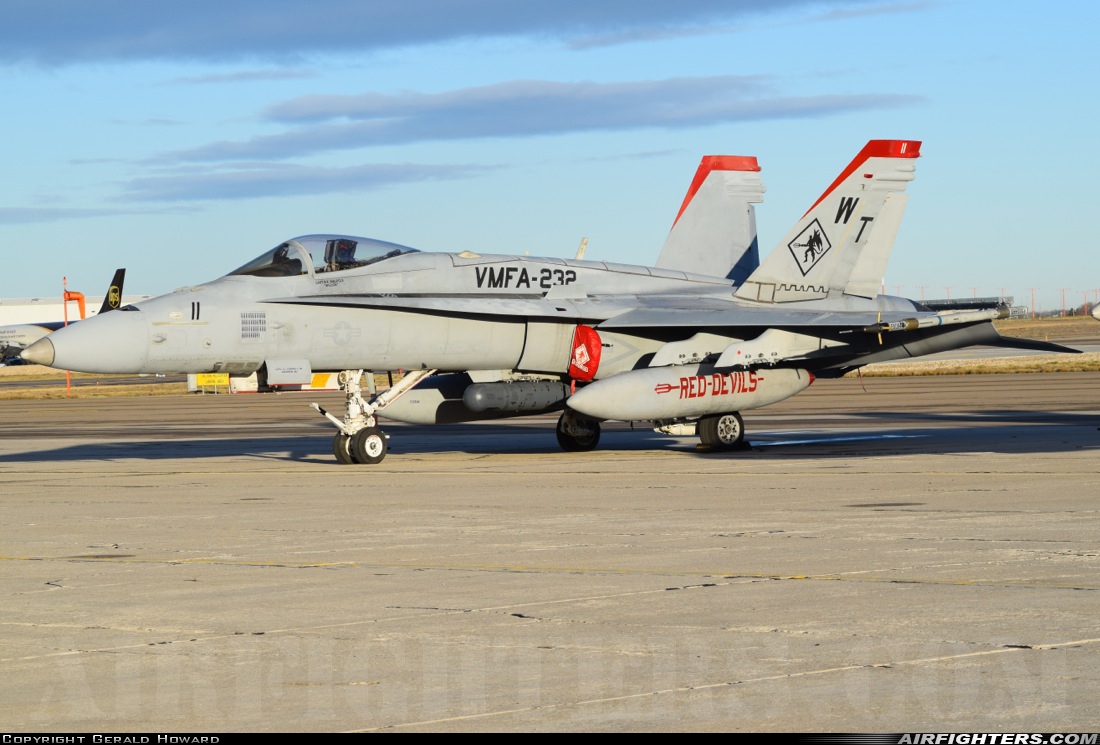 USA - Marines McDonnell Douglas F/A-18C Hornet 165230 at Boise - Air Terminal / Gowen Field (Municipal) (BOI / KBOI), USA