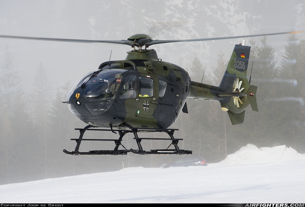 Germany - Army Eurocopter EC-135T1 82+55 at Off-Airport - Salzburgerland, Austria