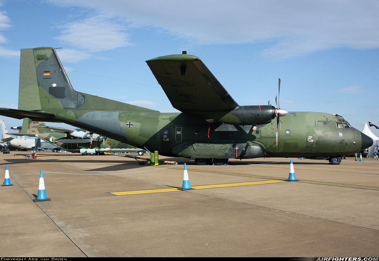 Germany - Air Force Transport Allianz C-160D 50+79 at Fairford (FFD / EGVA), UK