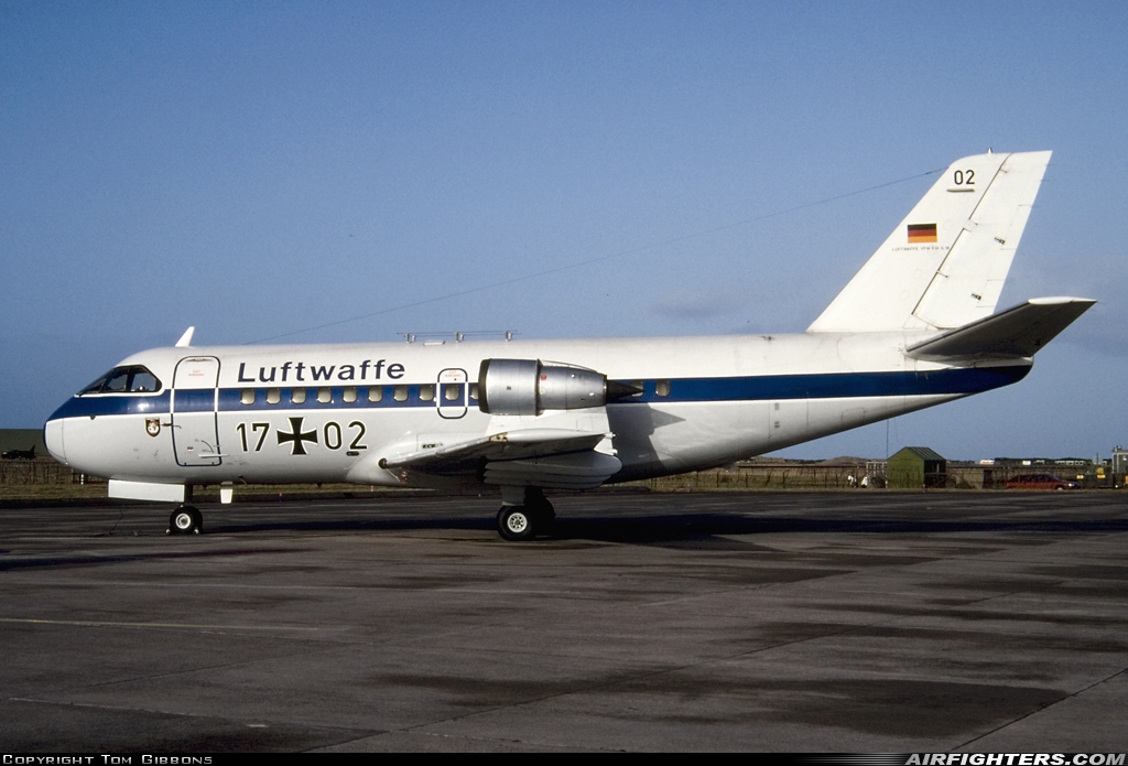 Germany - Air Force VFW-Fokker VFW 614 17+02 at Lossiemouth (LMO / EGQS), UK