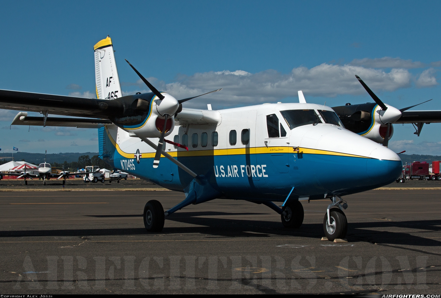 USA - Air Force De Havilland Canada UV-18B Twin Otter 77-0465 at Portland - Portland-Hillsboro (HIO), USA