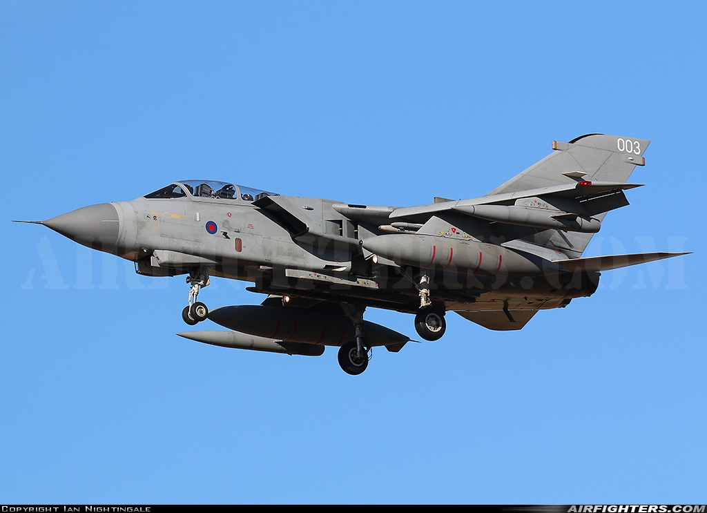 UK - Air Force Panavia Tornado GR4A ZA369 at Marham (King's Lynn -) (KNF / EGYM), UK