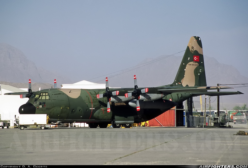 Türkiye - Air Force Lockheed C-130E Hercules (L-382) 73-0991 at Kabul - Khwaja Rawash (KBL / OAKB), Afghanistan
