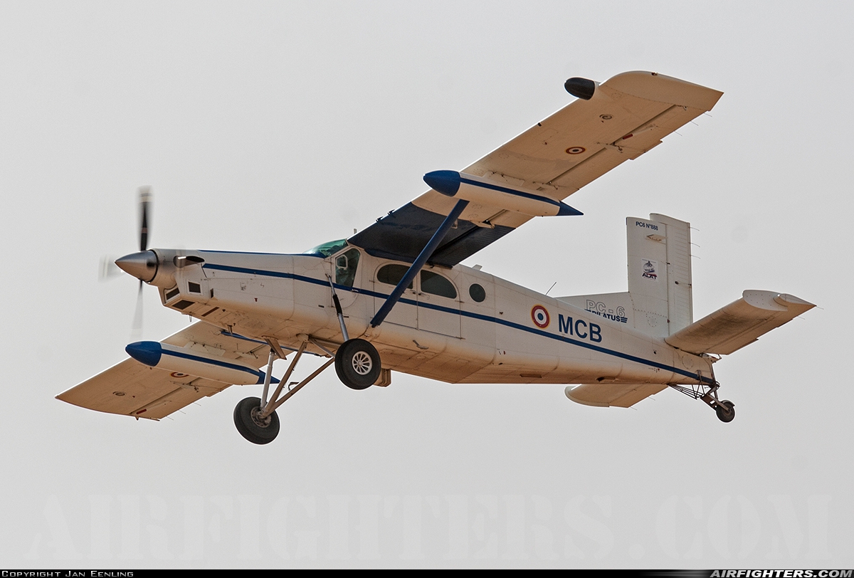 France - Army Pilatus PC-6/B2-H4 Turbo Porter 888 at Gao - Korogoussou (GAQ / GAGO), Mali