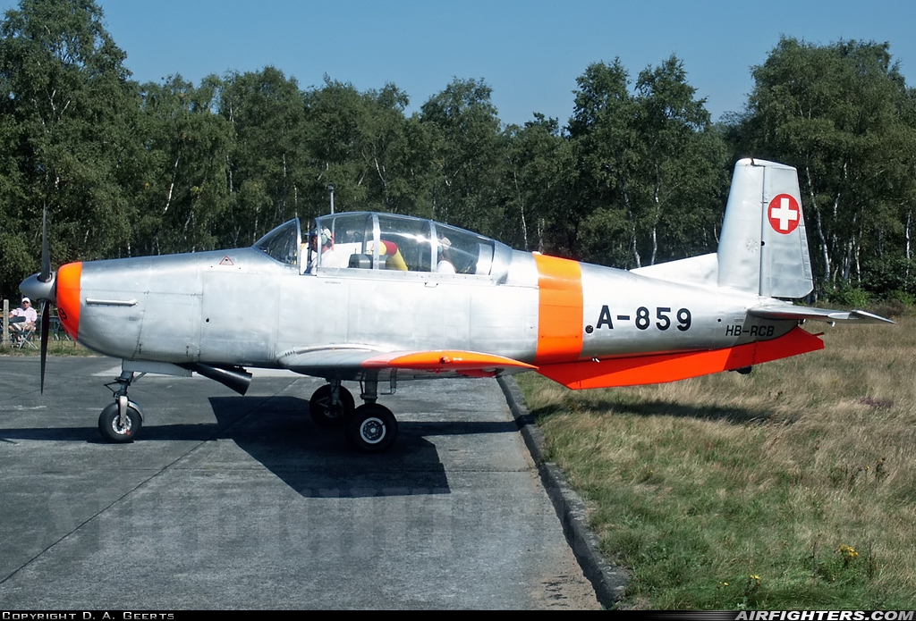 Private Pilatus P-3-05 HB-RCB at Zoersel (Oostmalle) (OBL / EBZR), Belgium