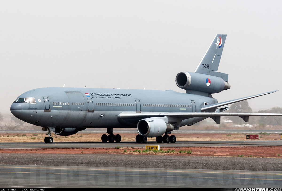 Netherlands - Air Force McDonnell Douglas KDC-10-30CF T-235 at Bamako - Modibo Keita (Senou) (BKO / GABS), Mali