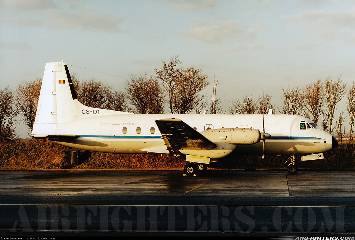 Belgium - Air Force Hawker Siddeley HS-748 Srs2A/288LFD Andover CS01 at Leeuwarden (LWR / EHLW), Netherlands