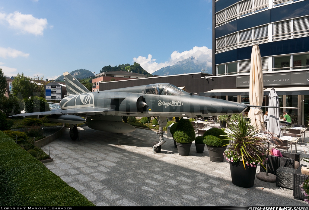 Switzerland - Air Force Dassault Mirage IIIRS R-2110 at Off-Airport - Stans, Switzerland