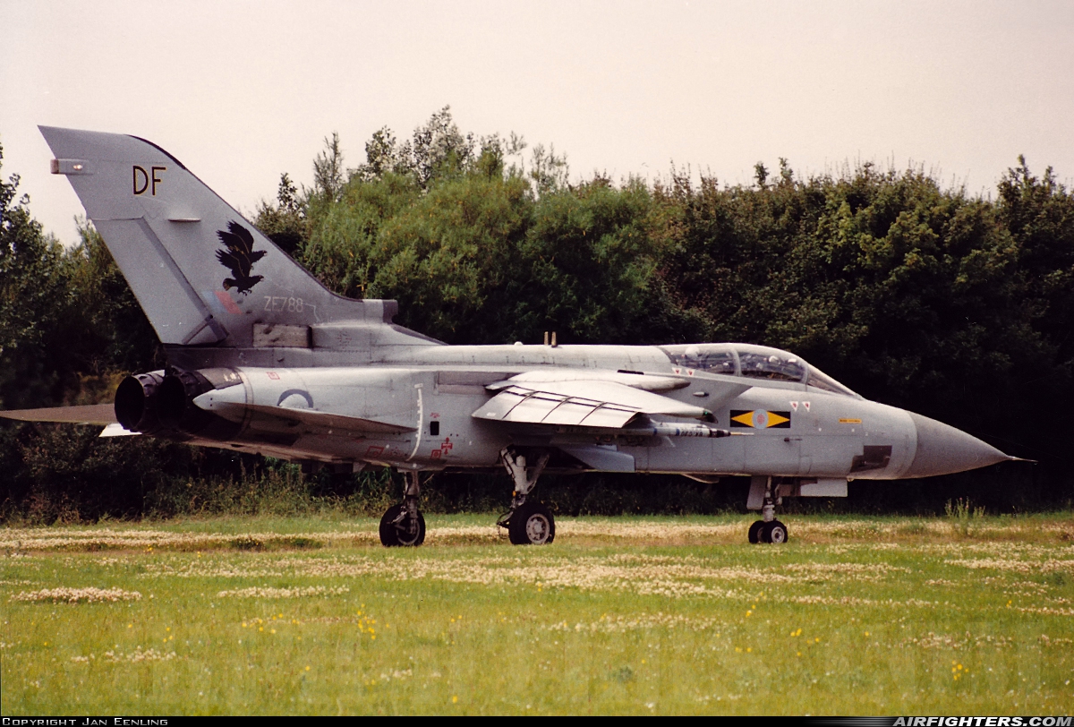 UK - Air Force Panavia Tornado F3 ZE788 at Leeuwarden (LWR / EHLW), Netherlands