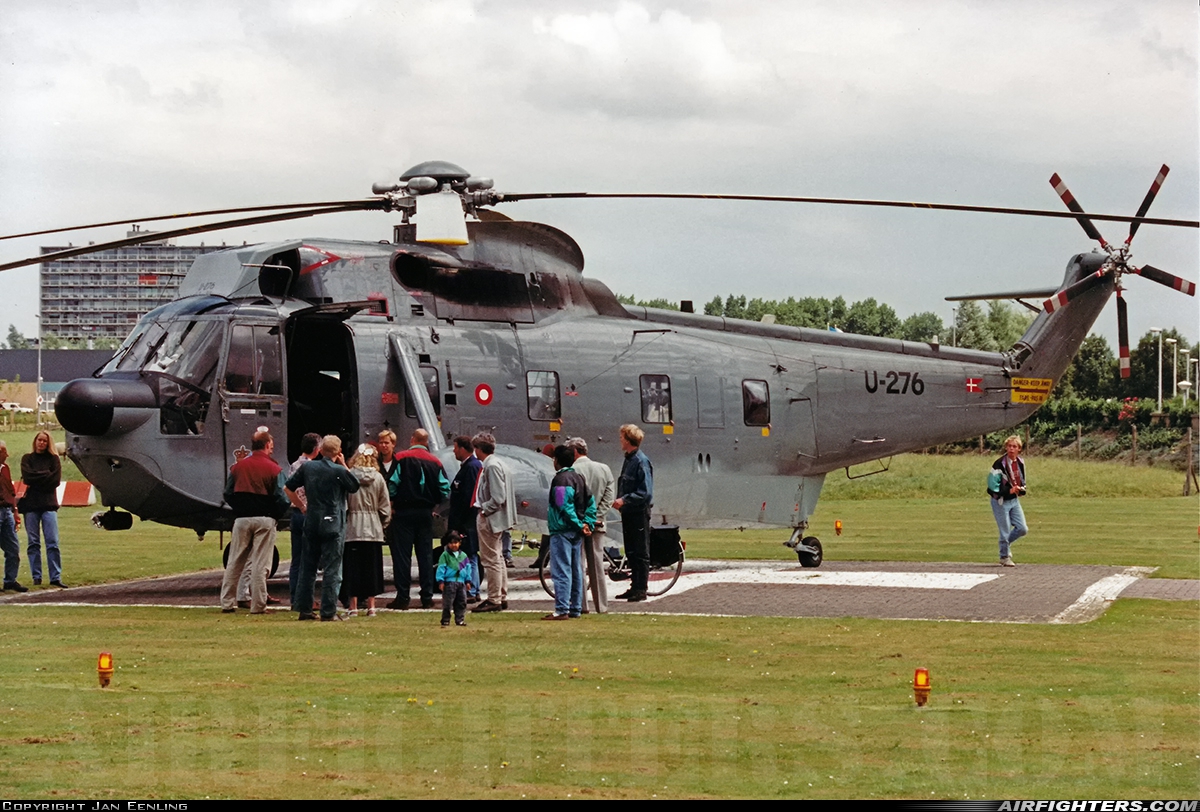 Denmark - Air Force Sikorsky S-61A-1 Sea King U-276 at Off-Airport - Leeuwarden, Netherlands