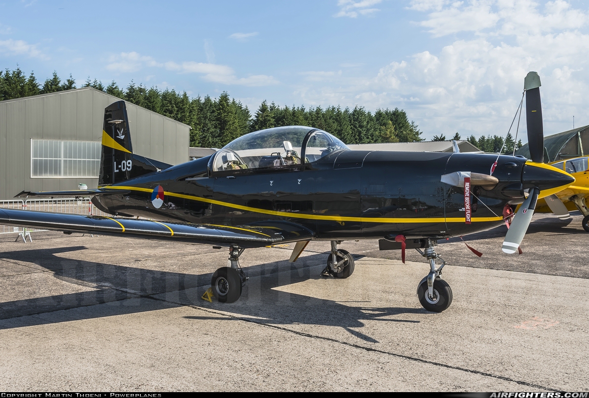 Netherlands - Air Force Pilatus PC-7 Turbo Trainer L-09 at Luxeuil - St. Sauveur (LFSX), France