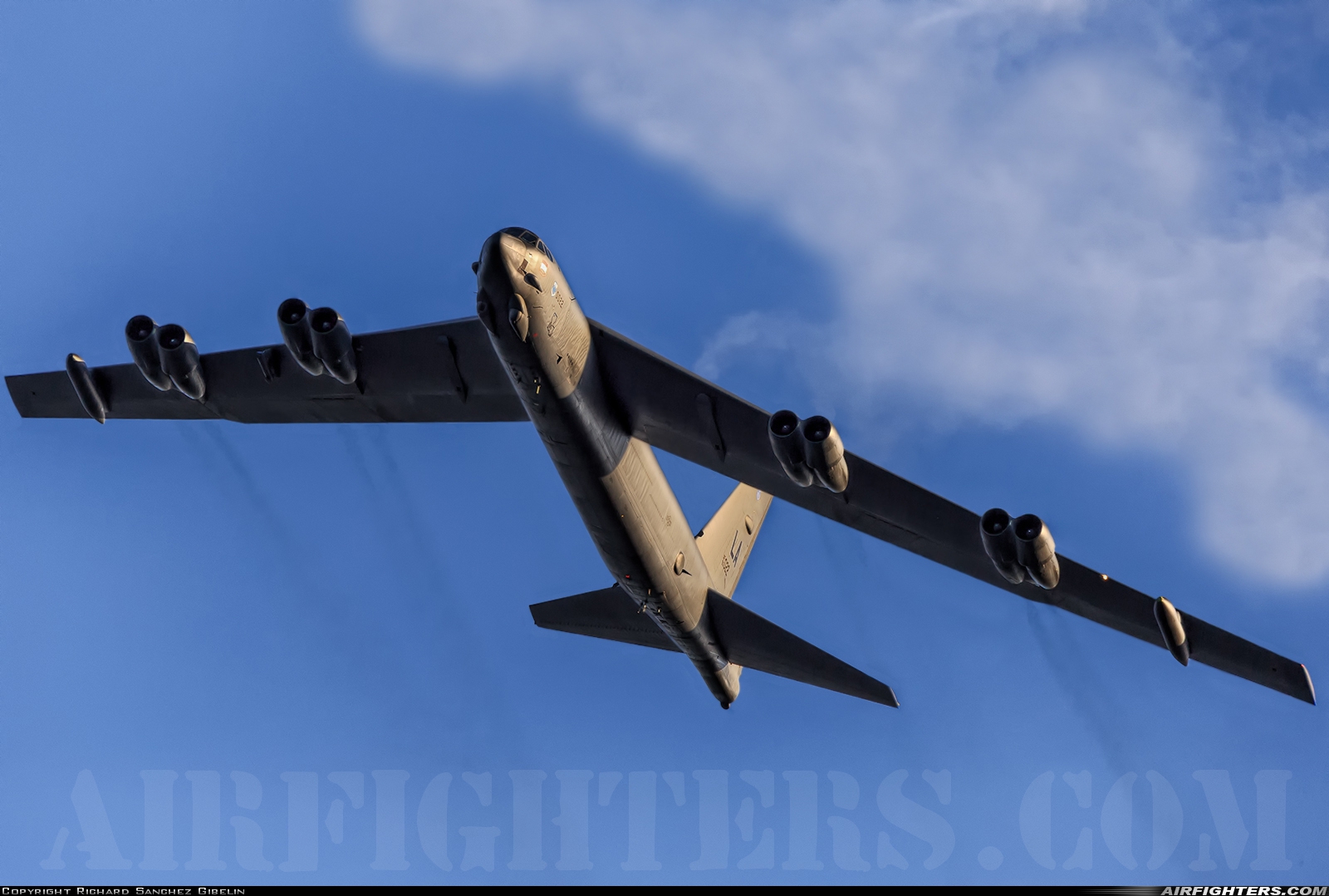 USA - Air Force Boeing B-52H Stratofortress 60-0022 at Seville - Moron de la Frontera (OZP / LEMO), Spain