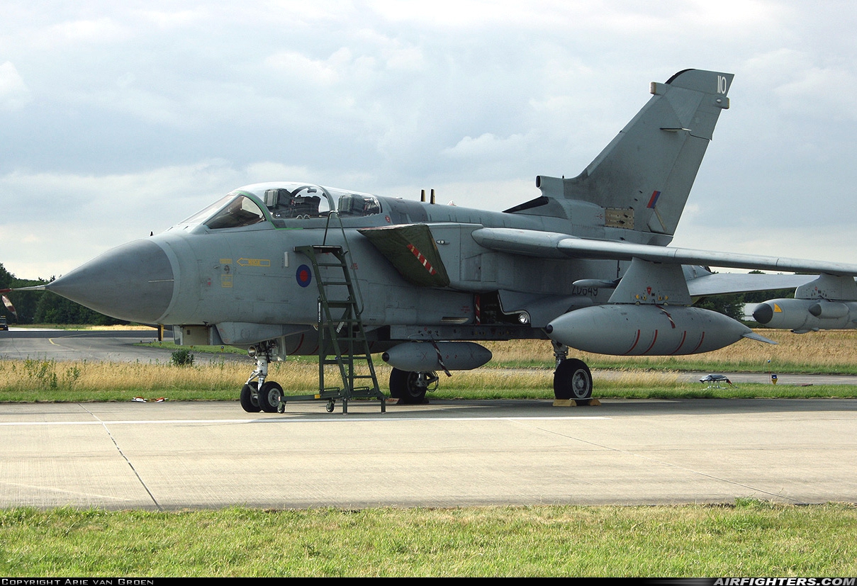UK - Air Force Panavia Tornado GR4 ZD849 at Uden - Volkel (UDE / EHVK), Netherlands