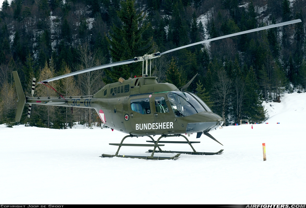Austria - Air Force Bell OH-58B Kiowa 3C-OI at Off-Airport - Salzburgerland, Austria