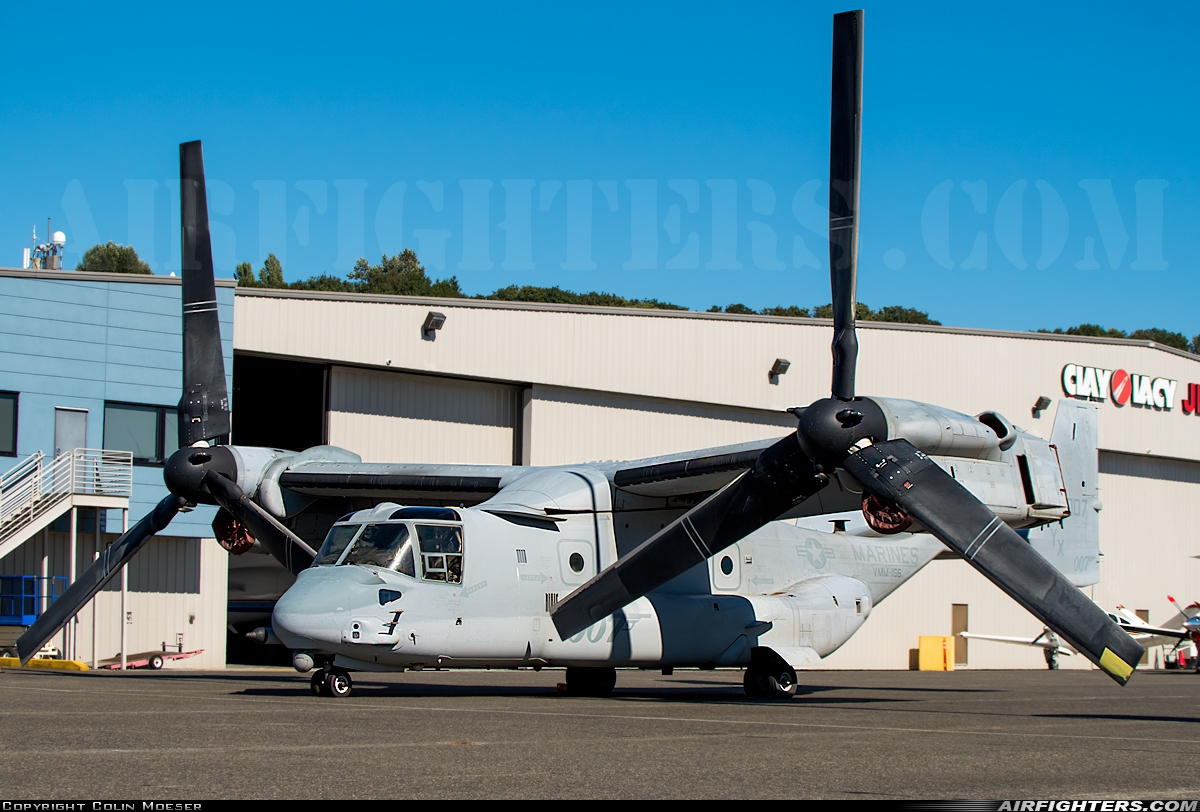 USA - Marines Bell / Boeing MV-22B Osprey 168007 at Seattle - Boeing Field / King County Int. (BFI / KBFI), USA