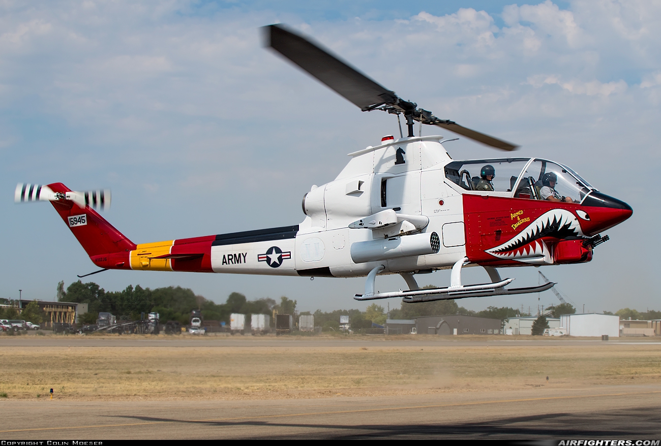 Private Bell AH-1S Cobra N102JG at Nampa - Municipal (MAN / KMAN), USA