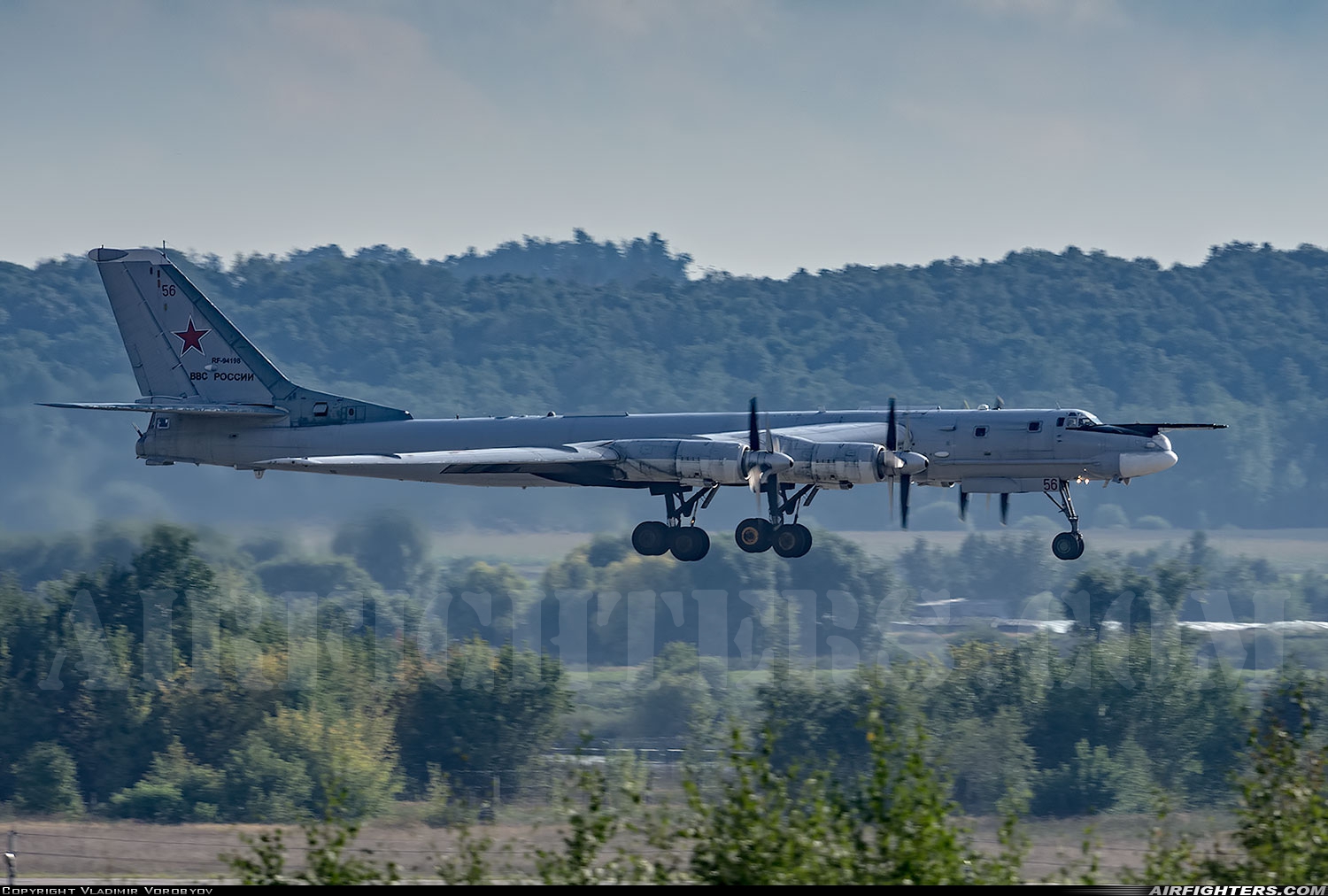 Russia - Air Force Tupolev Tu-95MS Bear H RF-94198 at Moscow - Zhukovsky (Ramenskoye) (UUBW), Russia