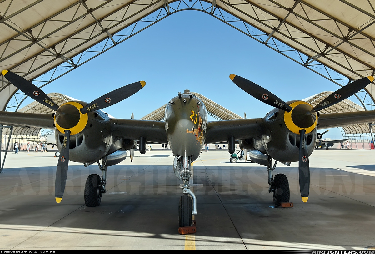 Private - Planes of Fame Air Museum Lockheed P-38J Lightning N138AM at El Centro - NAF (NJK / KNJK), USA