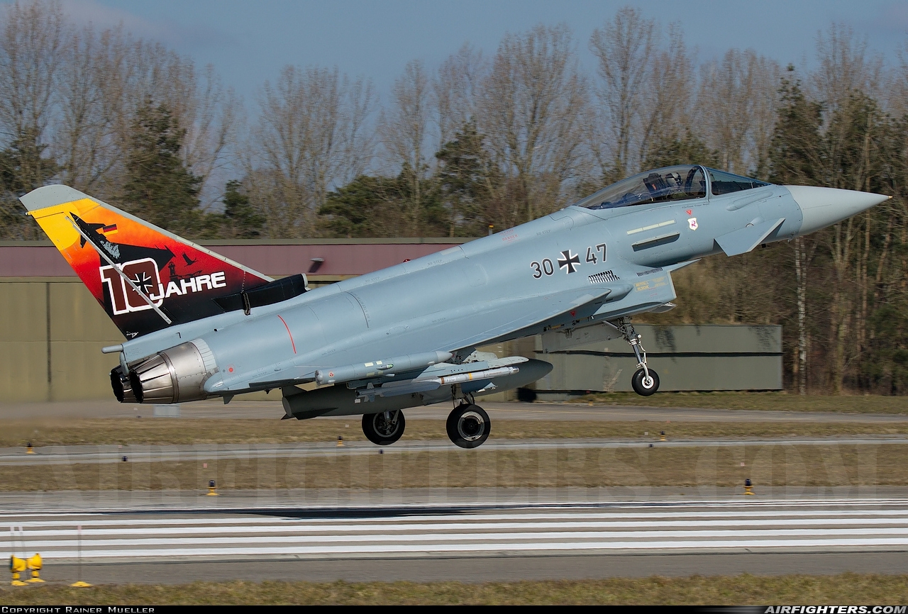 Germany - Air Force Eurofighter EF-2000 Typhoon S 30+47 at Wittmundhafen (Wittmund) (ETNT), Germany