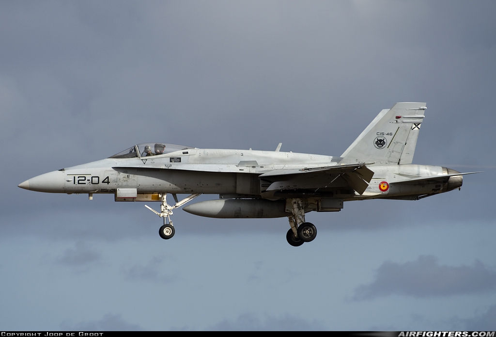 Spain - Air Force McDonnell Douglas C-15 Hornet (EF-18A+) C.15-46 at Gran Canaria (- Las Palmas / Gando) (LPA / GCLP), Spain