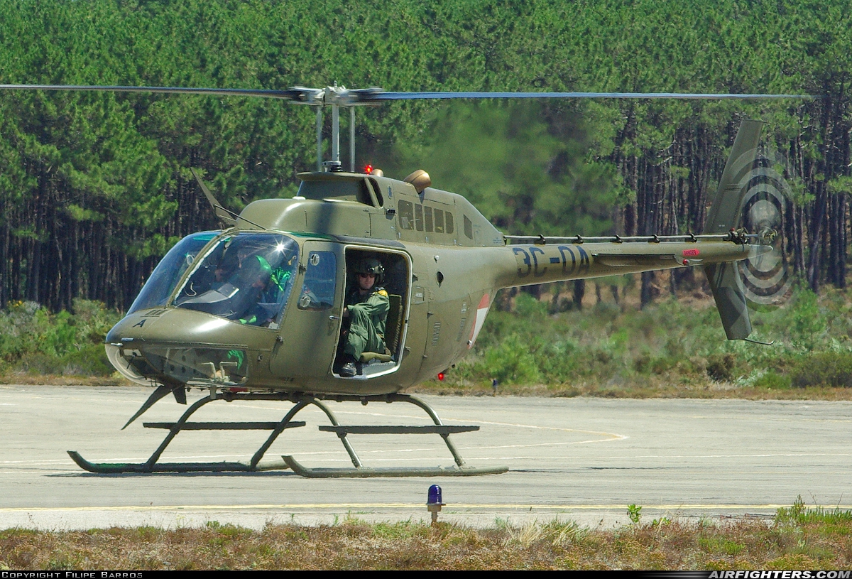 Austria - Air Force Bell OH-58B Kiowa 3C-OA at Ovar (AM1) (LPOV), Portugal