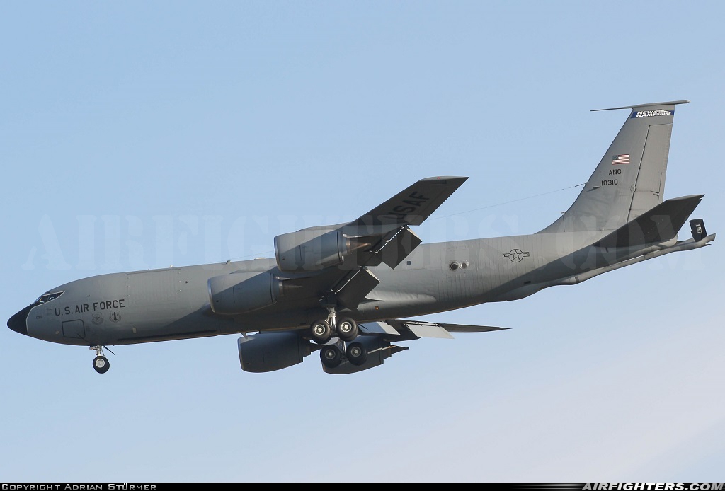 USA - Air Force Boeing KC-135R Stratotanker (717-148) 61-0310 at Spangdahlem (SPM / ETAD), Germany